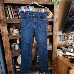 American Eagle Outfitters High Rise Women Jeans - Dark Blue